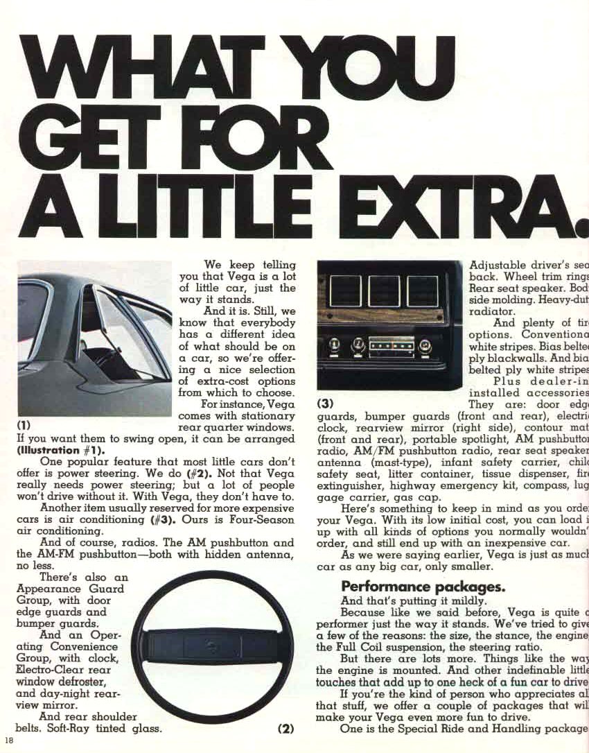 1971 Chevrolet Vega Brochure Page 9